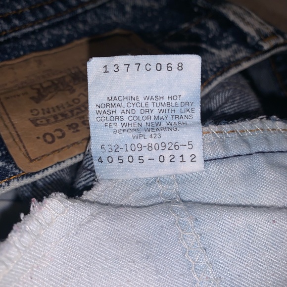 Orange tab 505 Levi’s - Picture 6 of 9